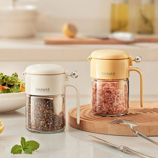 SpiceMate™ Flip‑Top Seasoning Jar