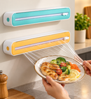 Dispensador de Papel Filme com Cortador para Parede e Bancada