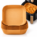 Kit 50 Formas de Silicone Antiaderente para Air Fryer