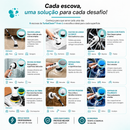 Turbo Clean - Escova De Limpeza Elétrica 9 em 1, Sem Fio, Recarregável