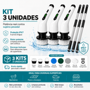 Turbo Clean - Escova De Limpeza Elétrica 9 em 1, Sem Fio, Recarregável